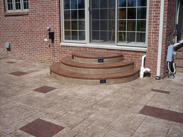 concrete stairs